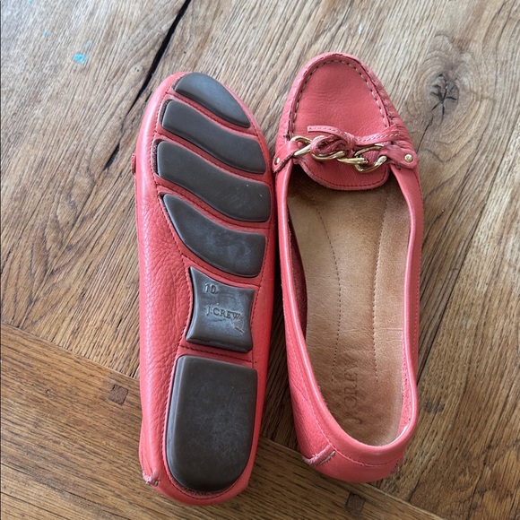 J Crew women’s leather driving moc size 10 - Picture 6 of 6